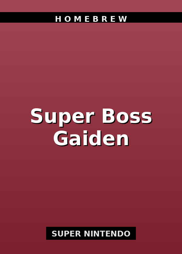 Super Boss Gaiden